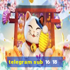 telegram sub 16 18